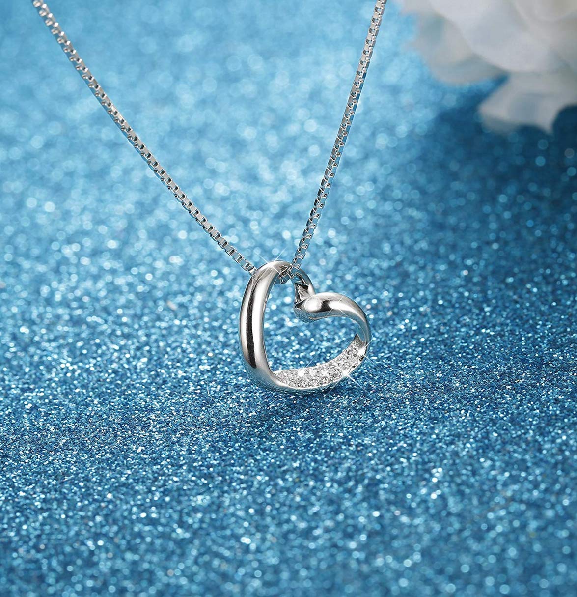 Chain Heart Pendant for Women