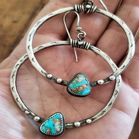 Bohemian Turquoise Earrings