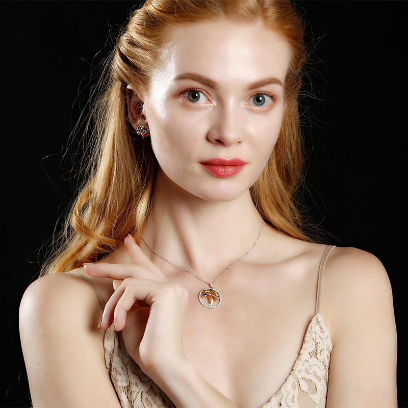 Sapling Stud Earrings-JE-Juri Elle