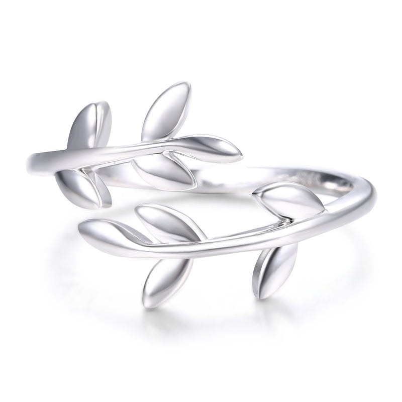 ' LEAF ' Sterling Silver Ring