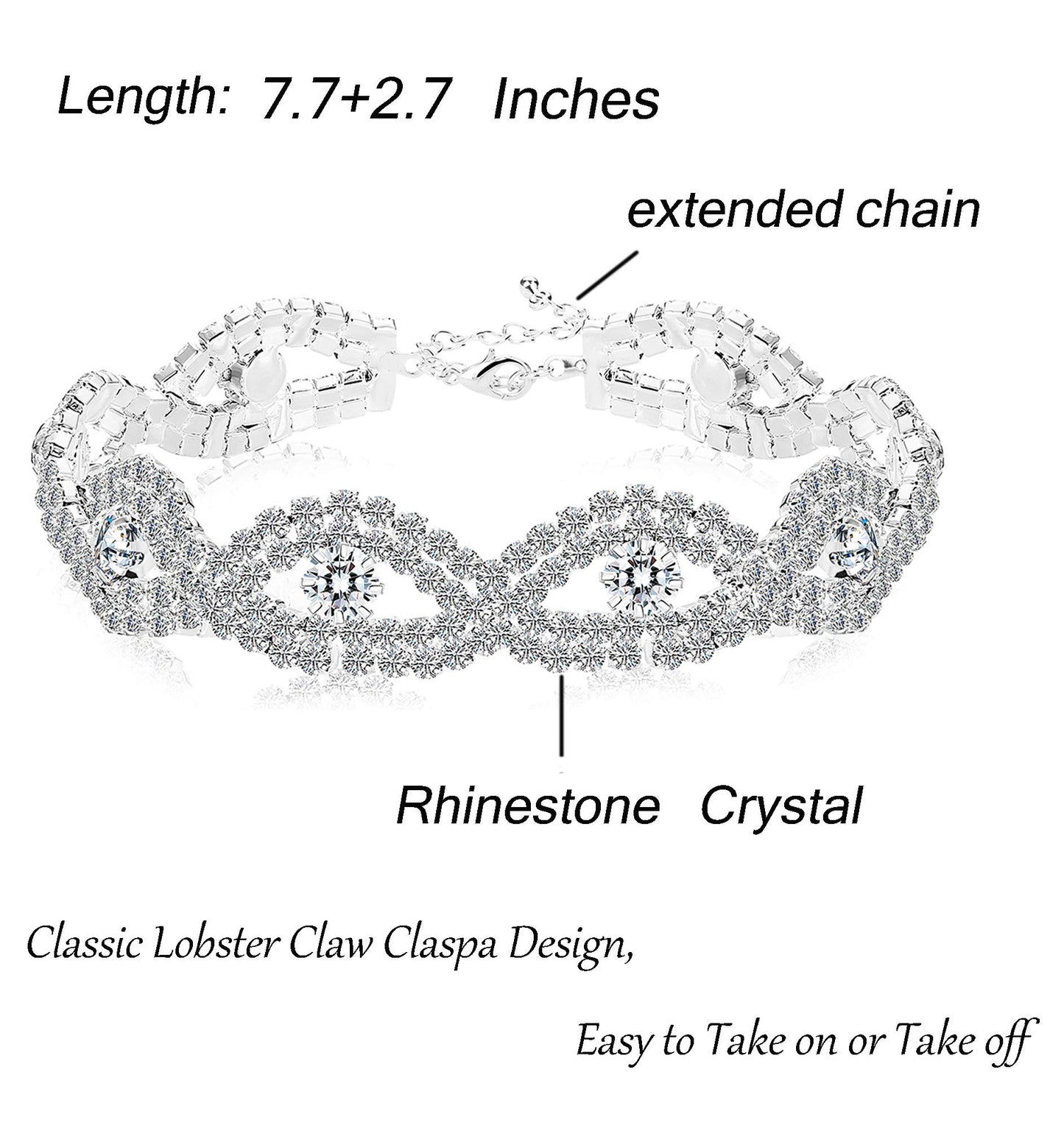 Silver Tone Bridal Pixie Name Ring Bridal Jewelry Set