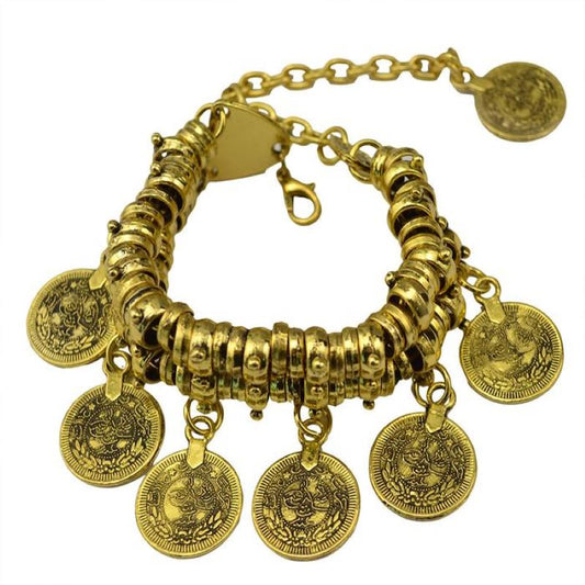 Bohemian Carved Bracelet Anklet