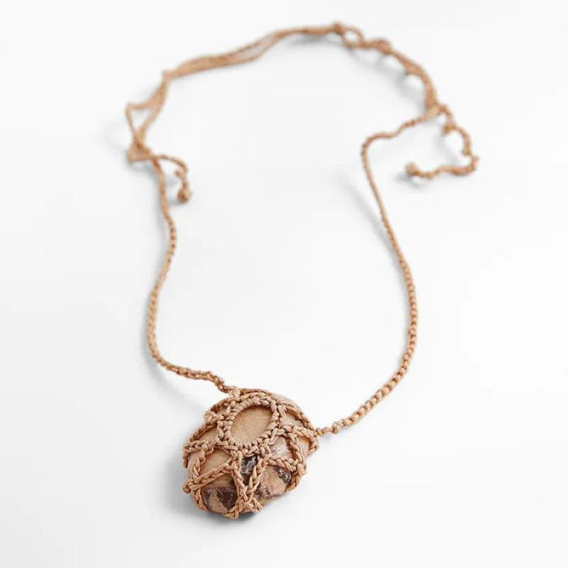 Bohemian Hand-woven Multilayer Gravel Necklace