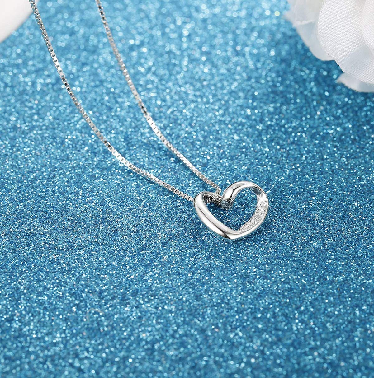 Chain Heart Pendant for Women