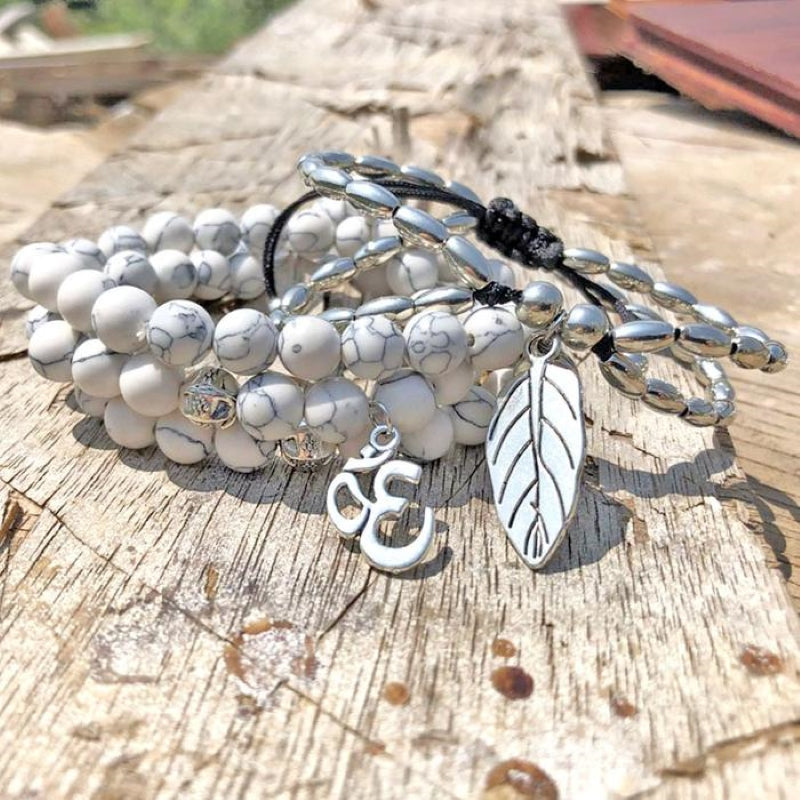 Bohemian Leaf Multi-Layer Bracelet
