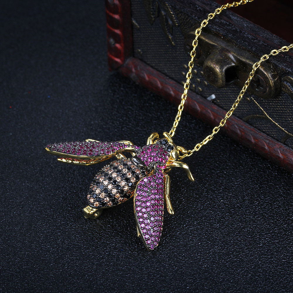 Christmas Insect Round Cut Alloy Brooch