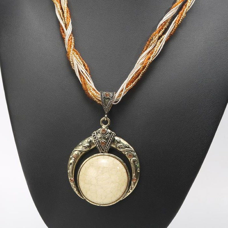 Bohemian Rhinestone Necklace