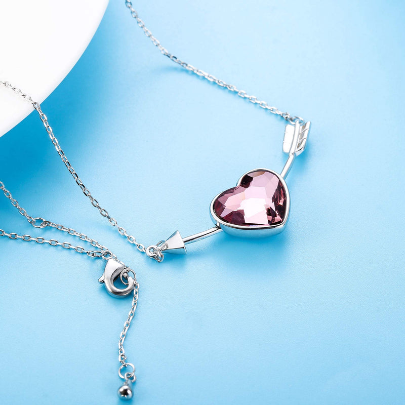 Heart Pendant Necklace for Women