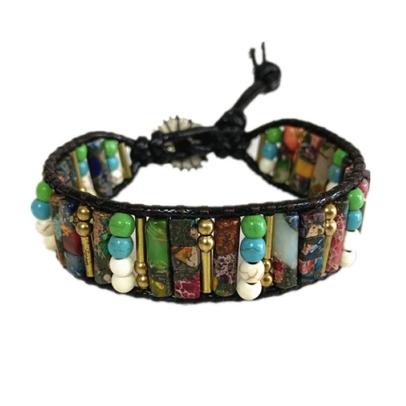Bohemian Multilayer Beaded Bracelet