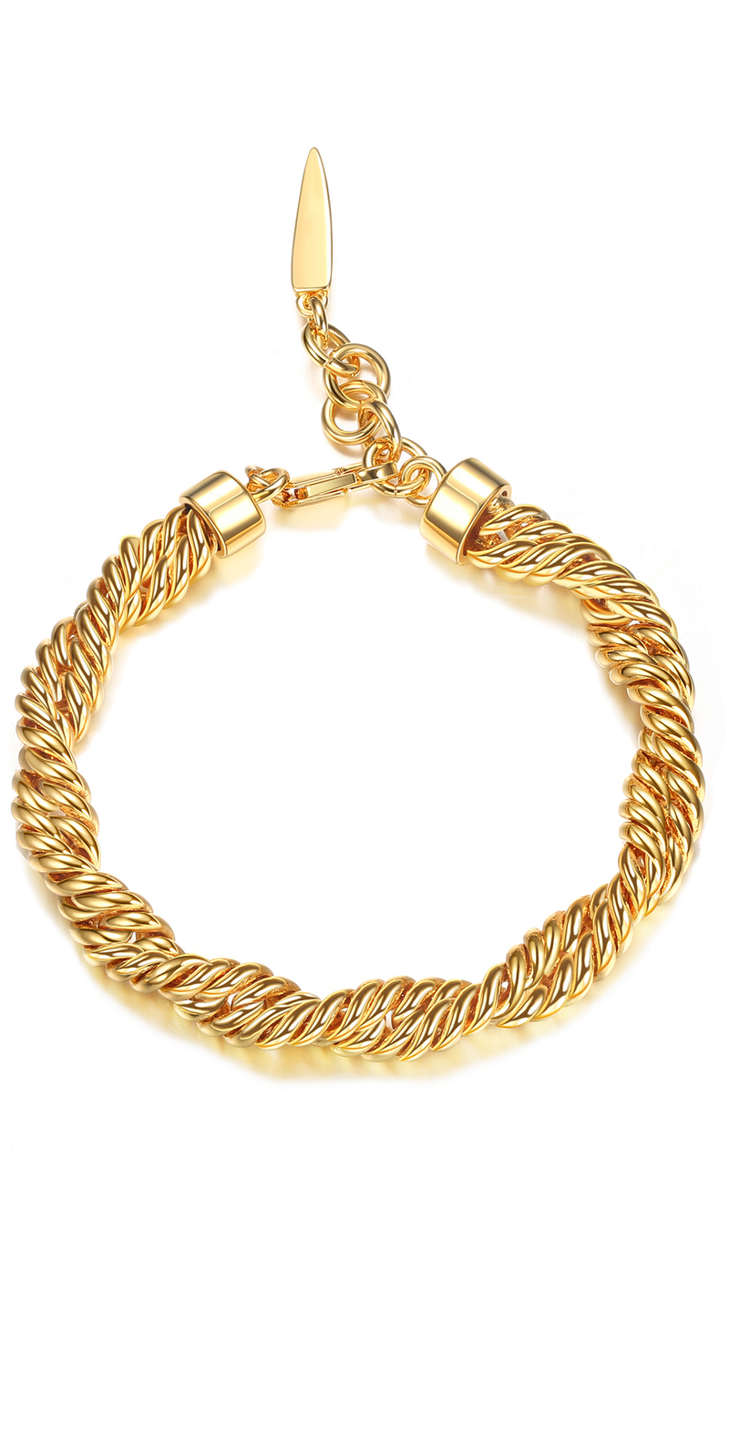 Roeva 18K Gold Plated Chain Bracelet for Women