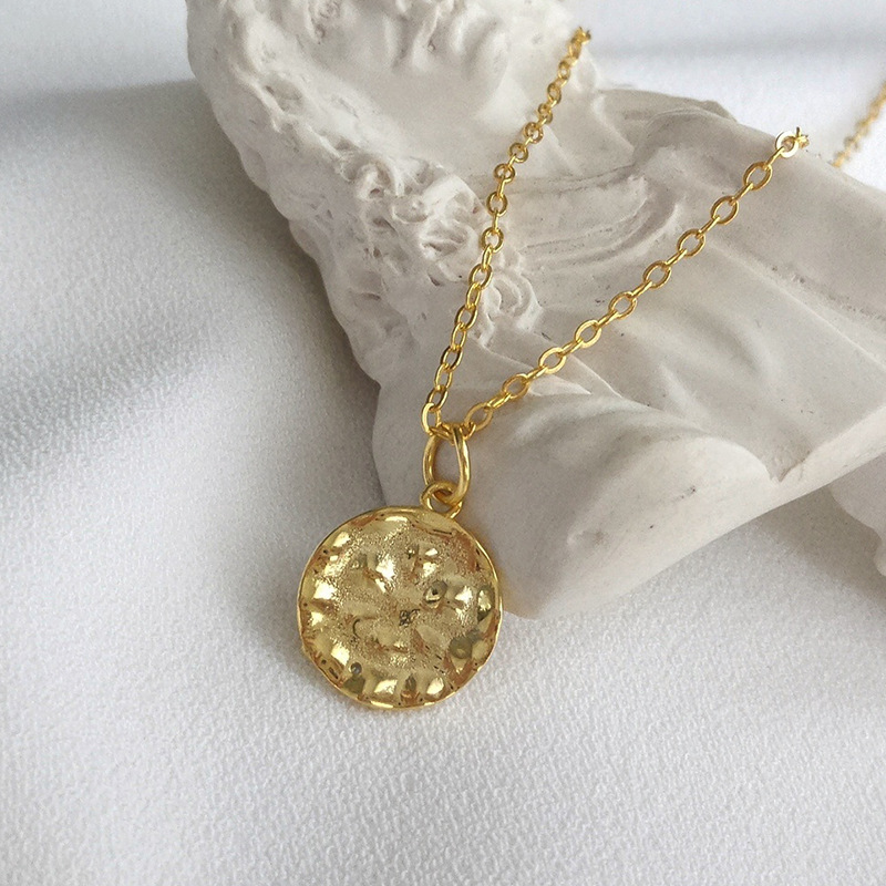 Irregular Constellation Round Cut Sterling Silver Necklace