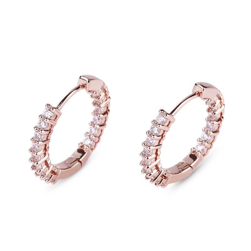 Classic Sterling Silver Hoop Earrings-JE-Juri Elle