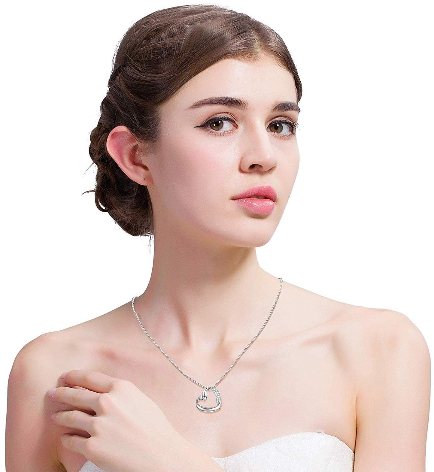 Chain Heart Pendant for Women