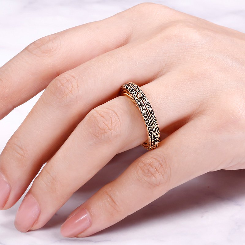 Astronomical Sphere Sterling Silver Ring (With A Free Chain)-JE-Juri Elle