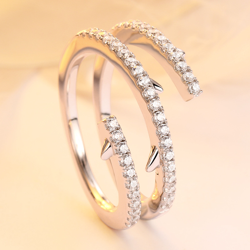Simple Classic Sterling Silver Ring-TL-Juri Elle
