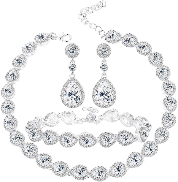 Jstyle wedding  jewelry set for women