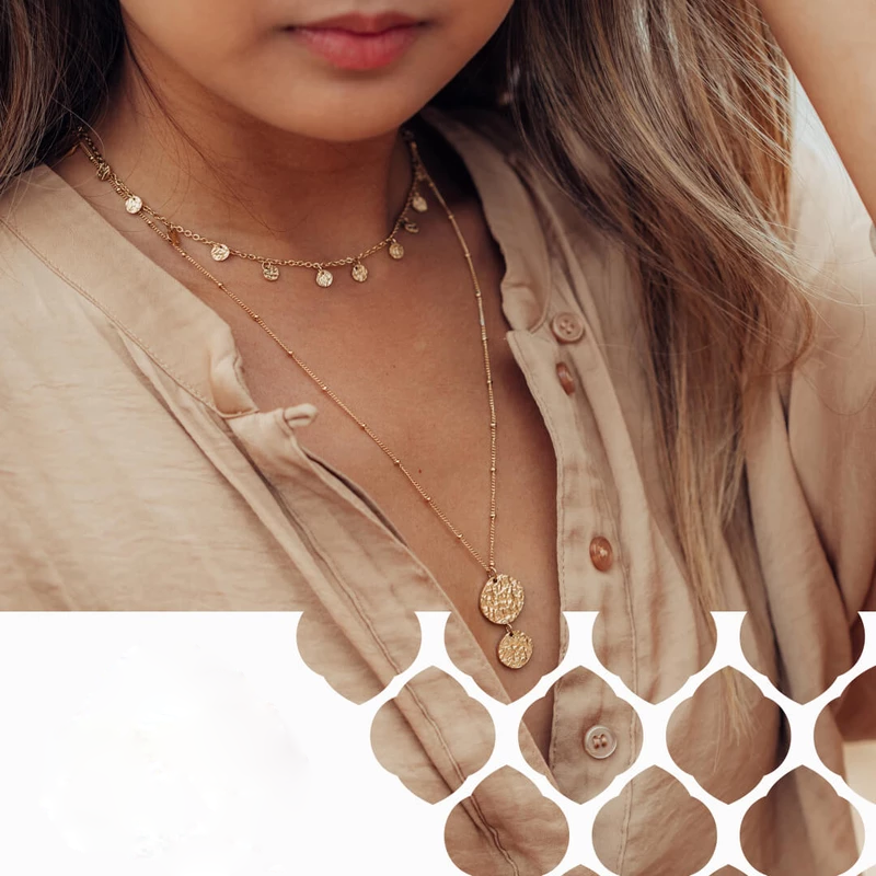'MALIHINI COIN' NECKLACE