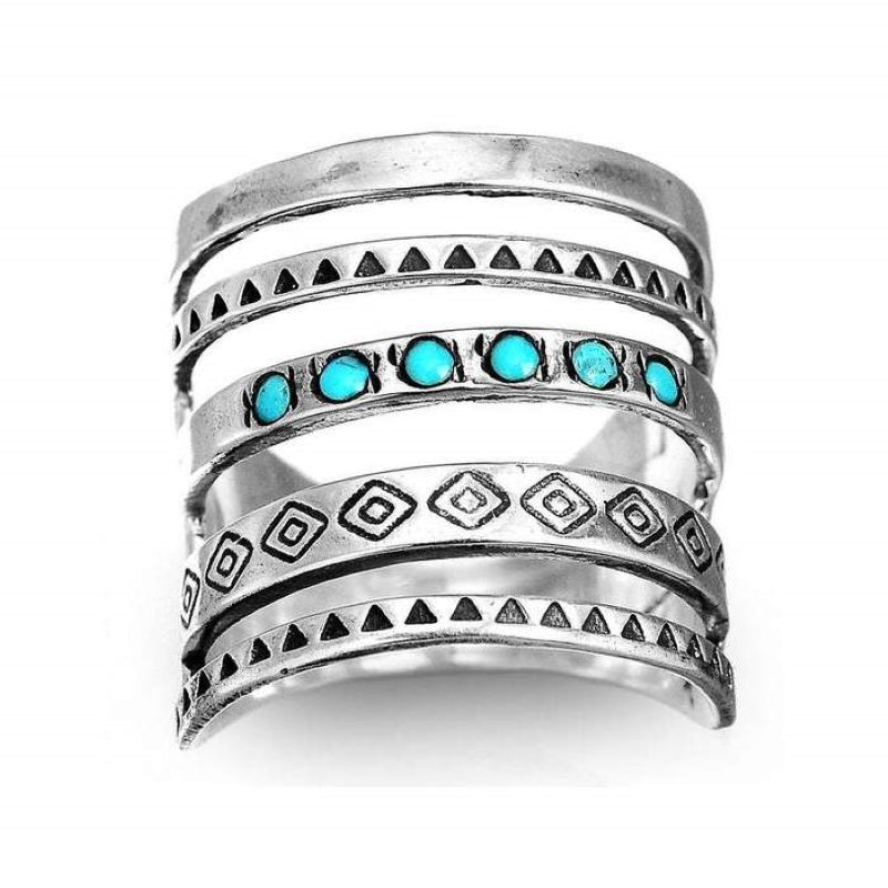Bohemian Turquoise Ring