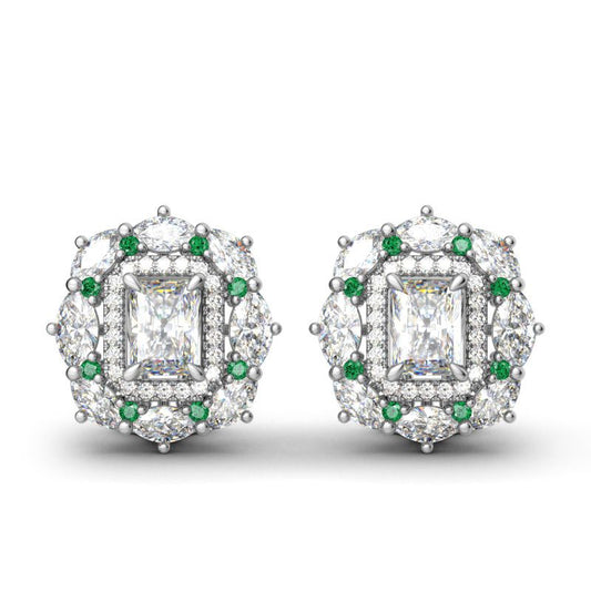 Cinderella Stud Earrings-JE-Juri Elle