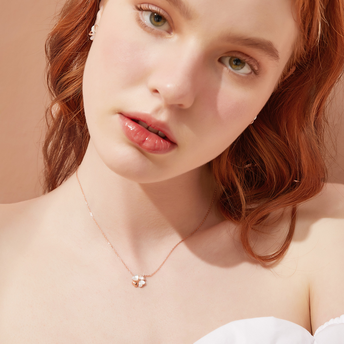 Guardian Lucky Round Cut Sterling Silver Necklace