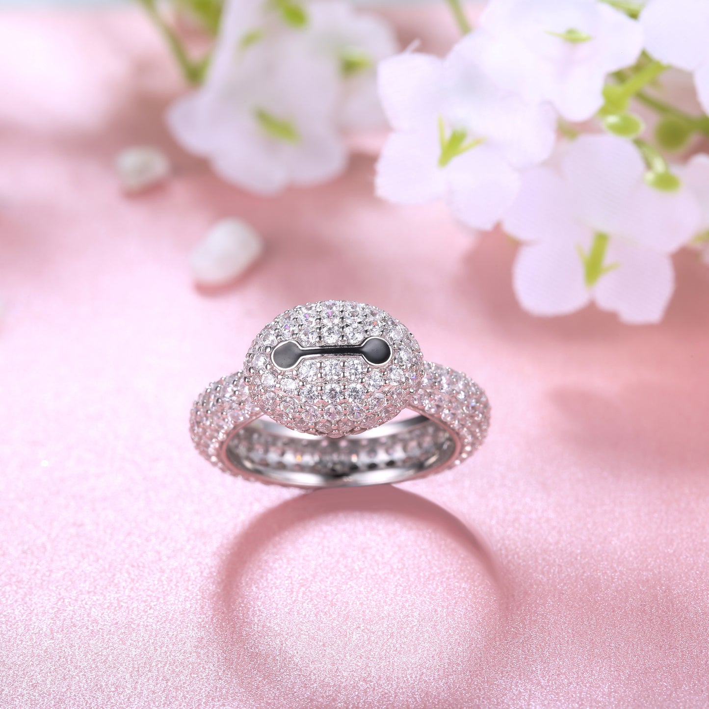 Superhero Inspired Sterling Silver Ring