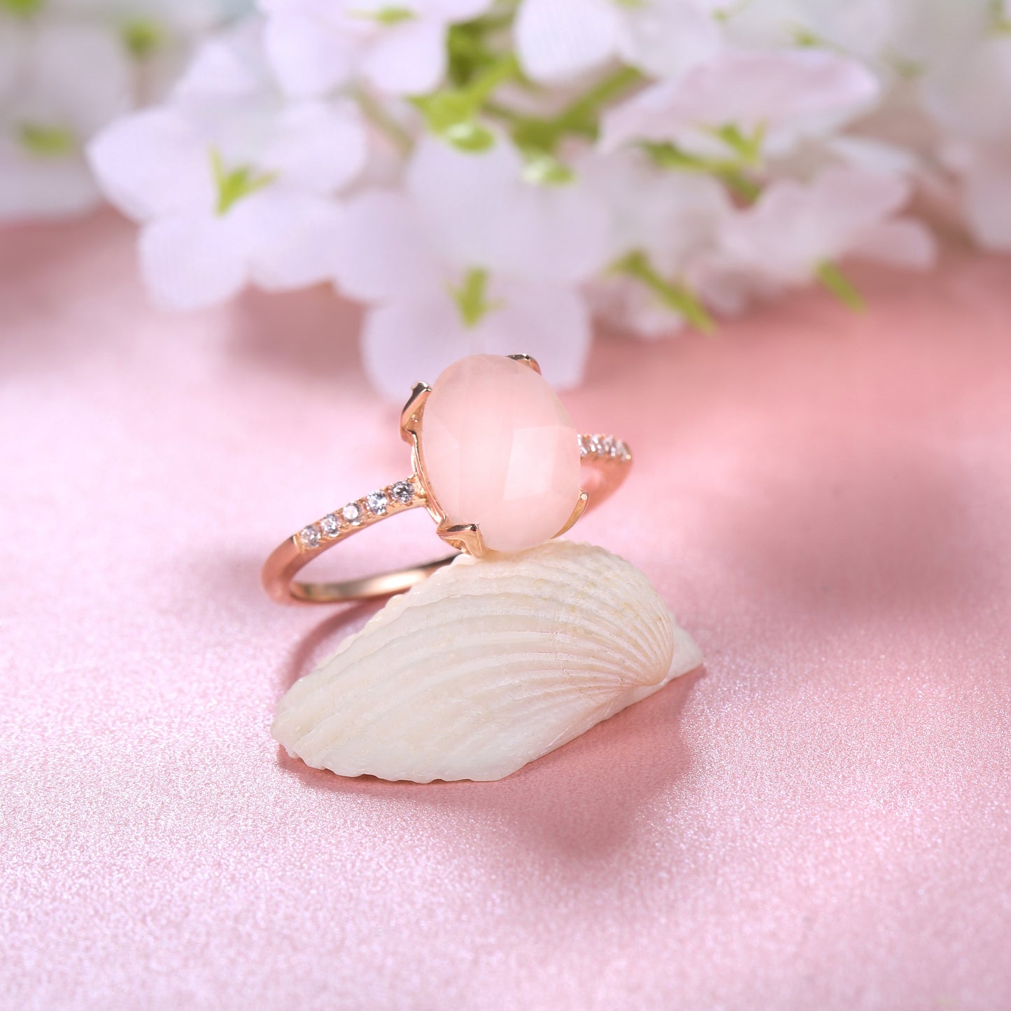 Moonstone Ring - Harlow