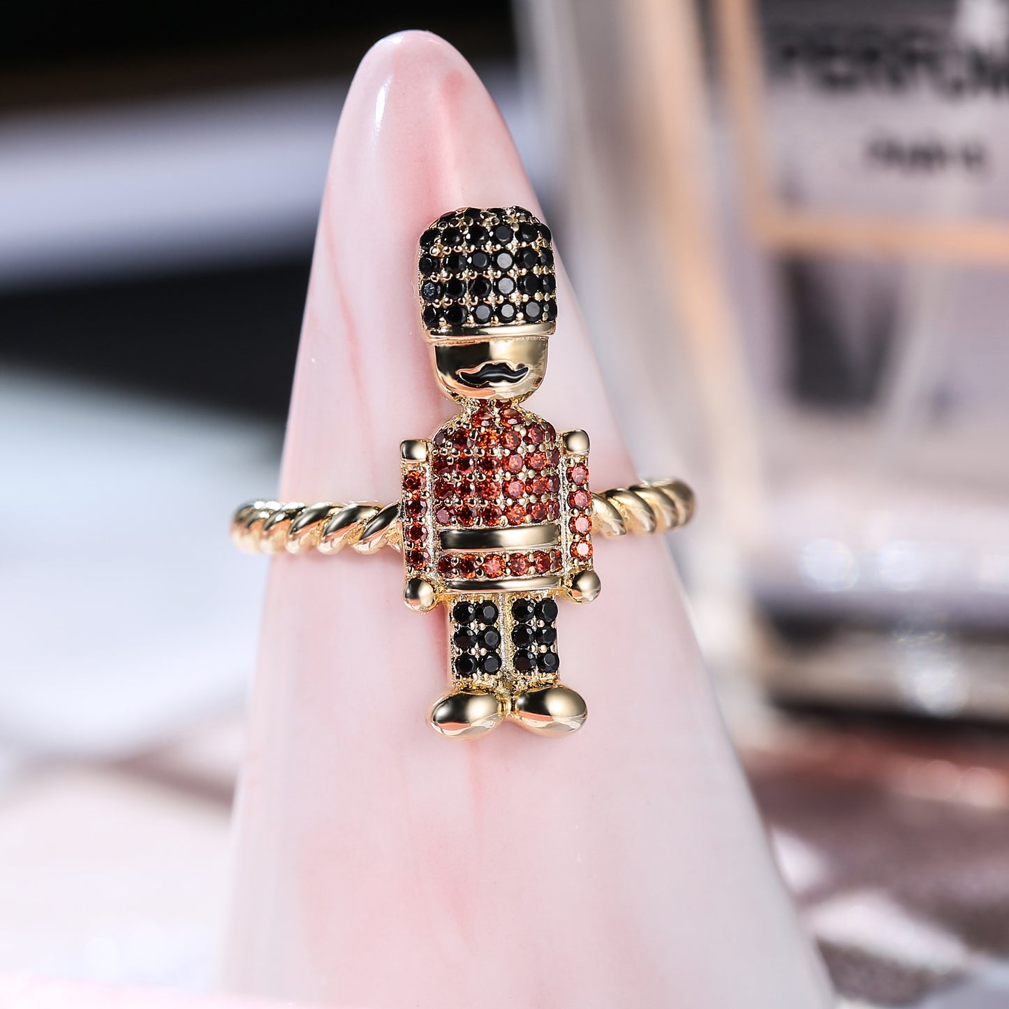 British Royal Guard Inspired Sterling Silver Ring