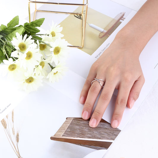 Criss Cross Ring Gold
