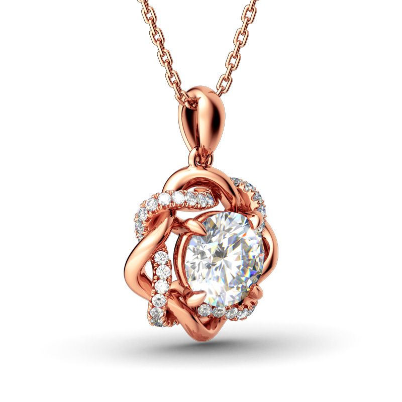 Knot of Love Necklace-JE-Juri Elle