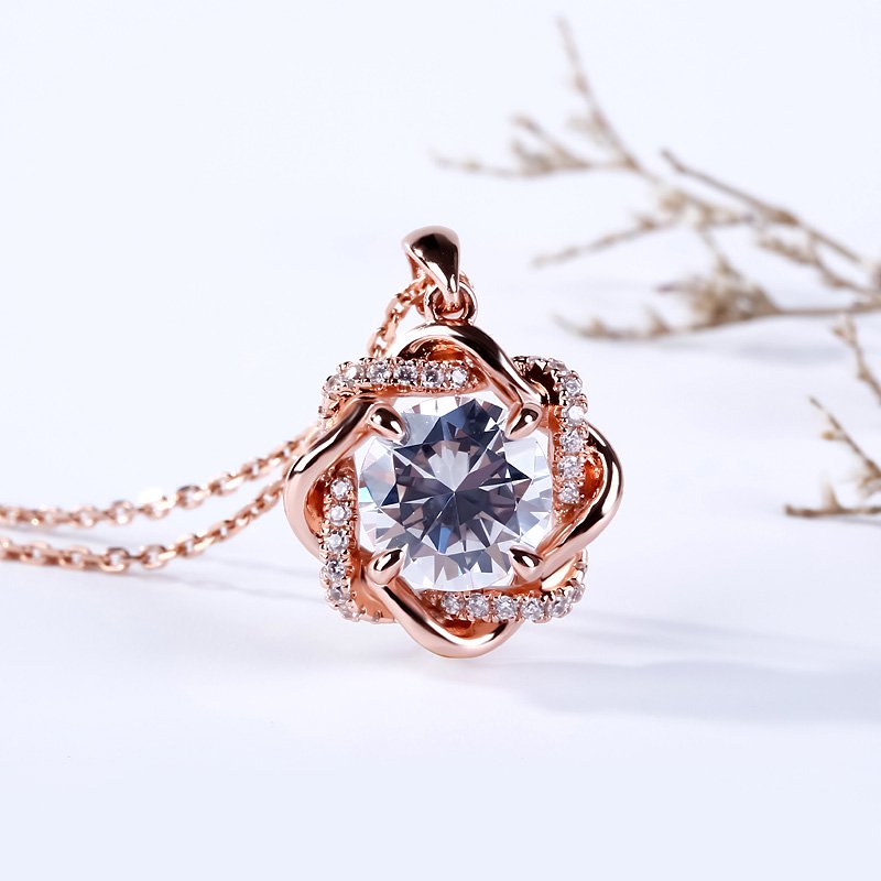 Knot of Love Necklace-JE-Juri Elle
