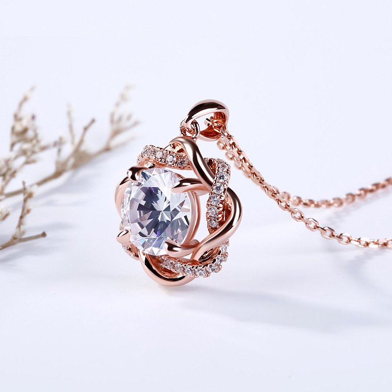 Knot of Love Necklace-JE-Juri Elle