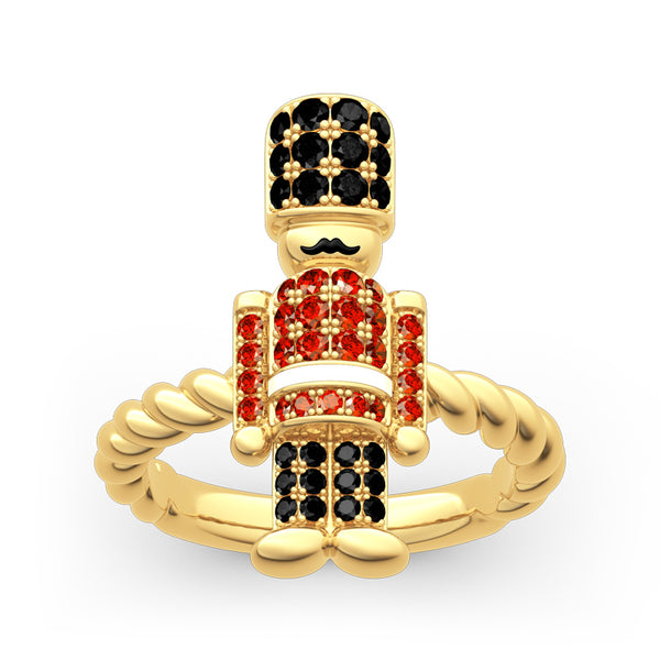 British Royal Guard Inspired Sterling Silver Ring-JE-Juri Elle