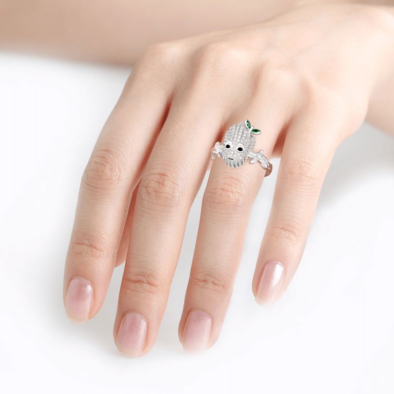 "I am Groot" Sterling Silver Ring-JE-Juri Elle