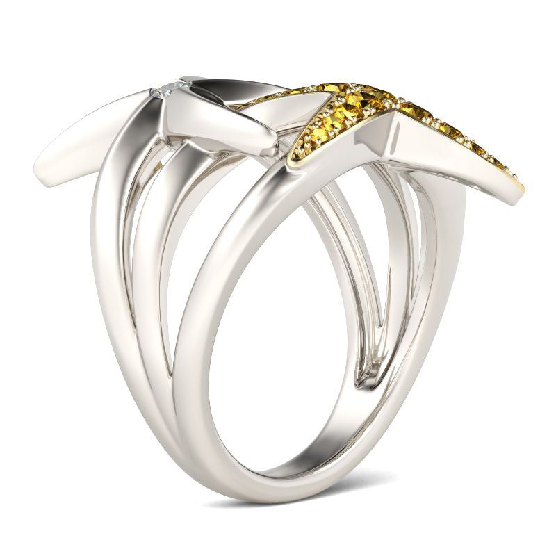 Starfish Sterling Silver Ring-JE-Juri Elle