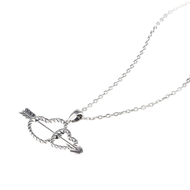 Arrow and Heart Necklace-JE-Juri Elle