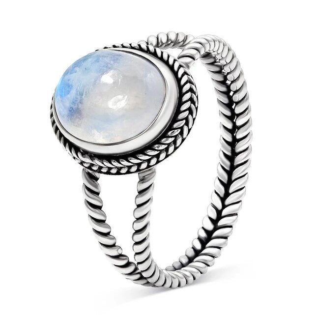 Moonstone Ring - Lynx Light-MM-Juri Elle