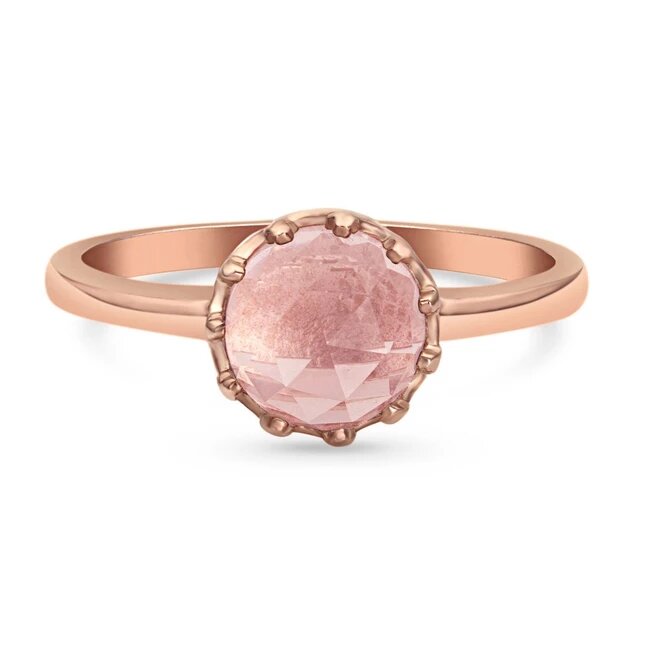 Rose Quartz Ring - Holy Oath-MM-Juri Elle