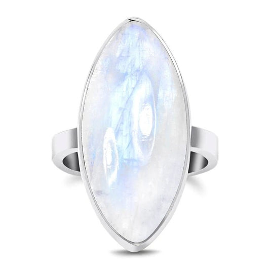 Moonstone Ring - Almond Bliss-MM-Juri Elle