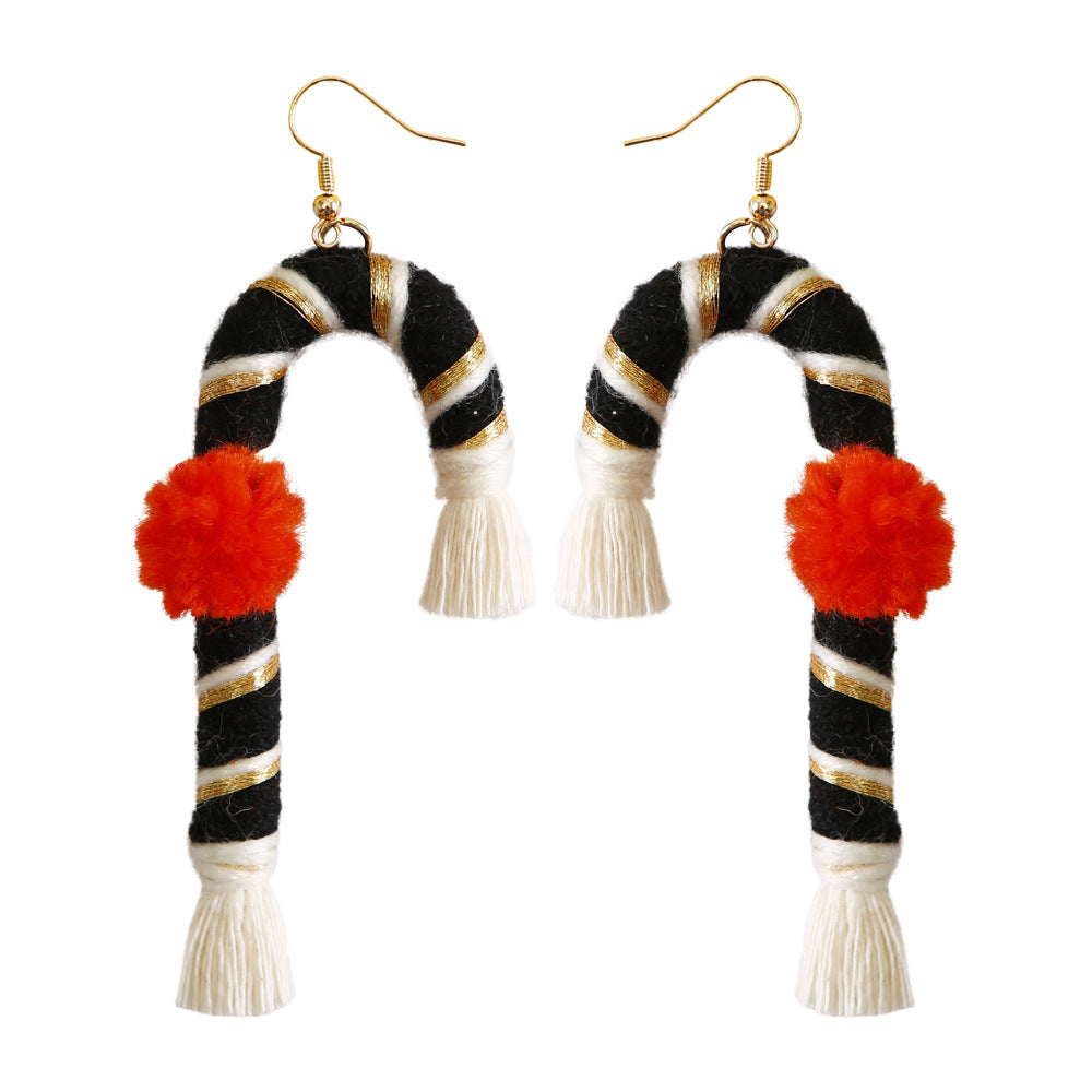 Father Christmas Bohemian earrings