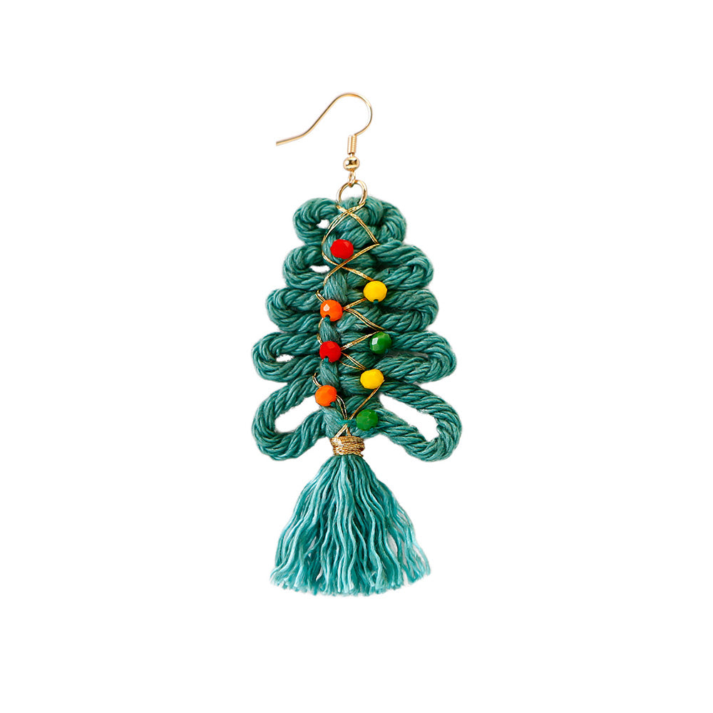Father Christmas Bohemian earrings