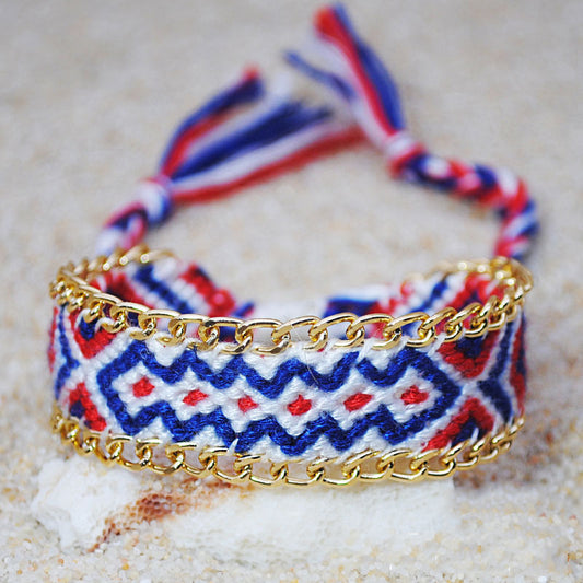 Bohemian Braided Rope Colorful Bracelet