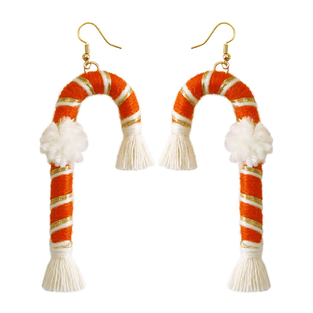 Father Christmas Bohemian earrings
