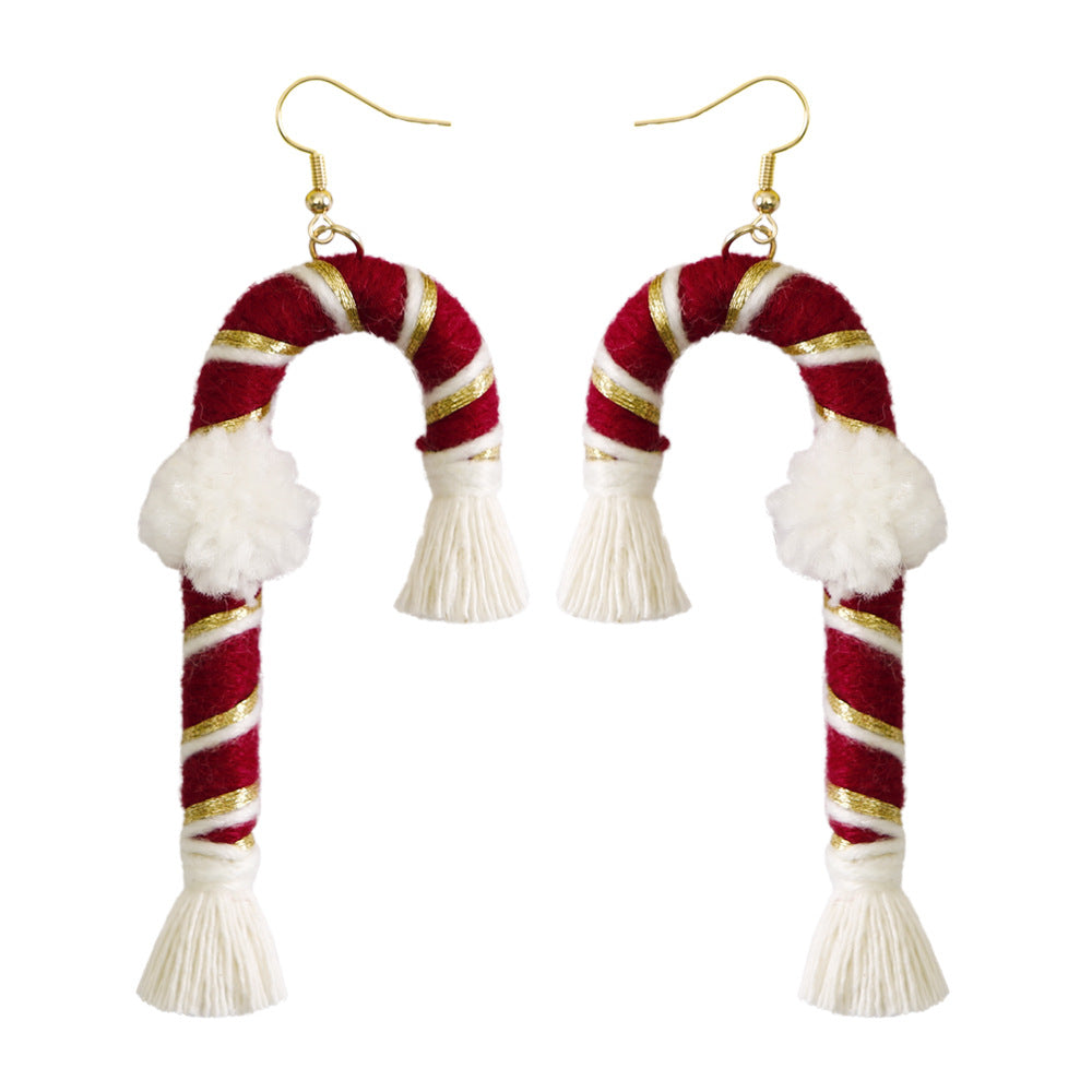 Father Christmas Bohemian earrings