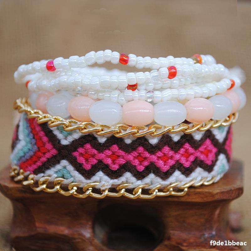 Bohemian Woven Colorful Bracelet