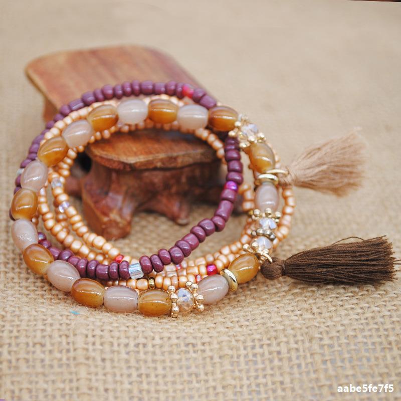 Bohemian Woven Colorful Bracelet