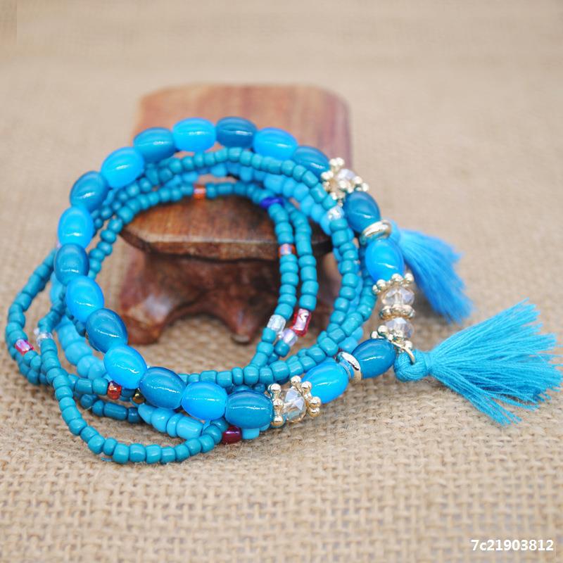 Bohemian Woven Colorful Bracelet