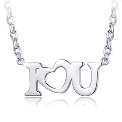 Ohray 925 Sterling Silver Love Necklace