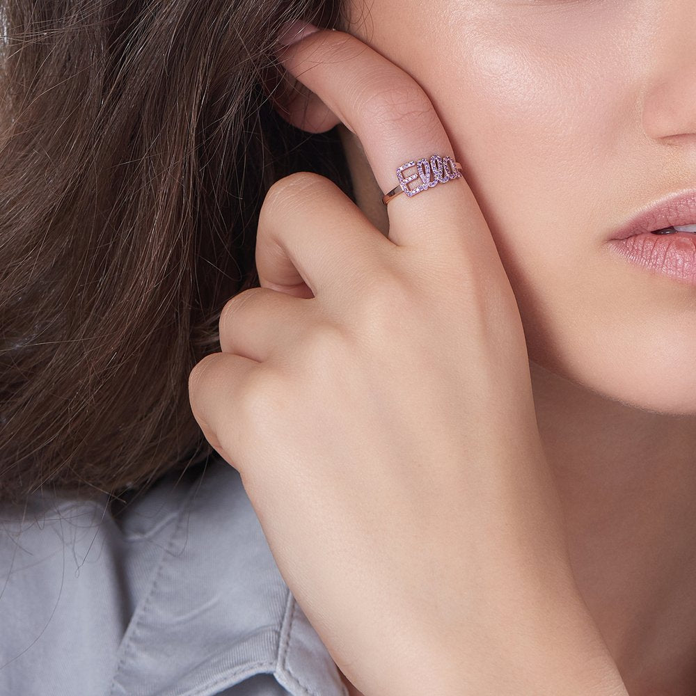 Pixie Name Ring