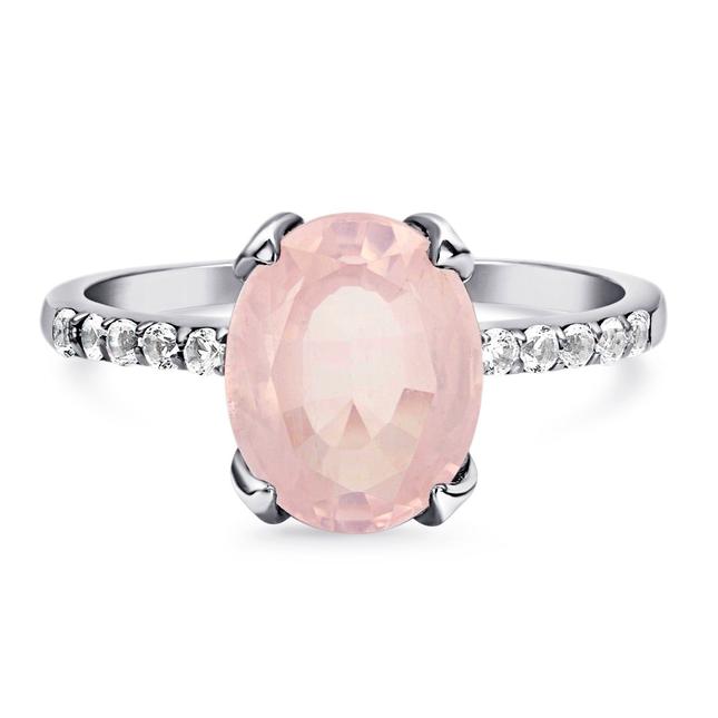 Rose Quartz Ring - Harlow-MM-Juri Elle