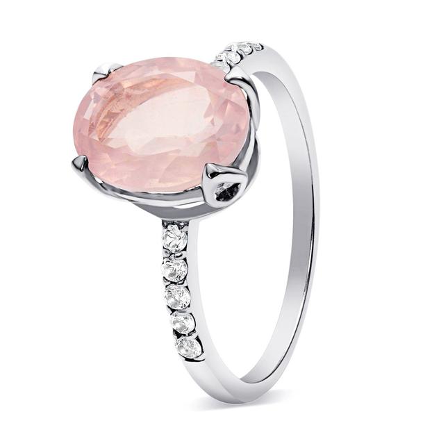 Rose Quartz Ring - Harlow-MM-Juri Elle